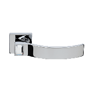 Elios Crystal Mortise Handle On Rose - 