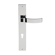 Elios Black Jet Crystal Mortise Handle 