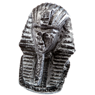 Impala Pharaoh Cabinet Knob in Antique 