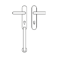 Fish Crystal Door Entrance Set 2 door h