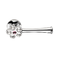 Flory Voilet Swarovski Door Handle on r