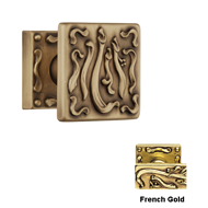 Frida Fixed Door Knob On Rose - French 
