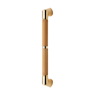 Grip Door Pull Handle - 439mm - Matt Br