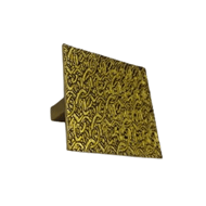 Cabinet Knob - Gold Plated Finish - Siz