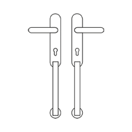 IBIS Door Entrance Set - 2 Door Handles