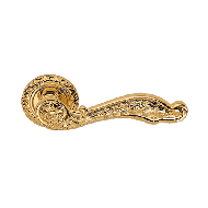 JARDIN Door Lever Handle on Rose - Gold