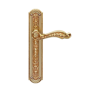 Jardin Door Lever Handle on Plate - Fre