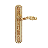 Jardin Door Lever Handle on Small Plate