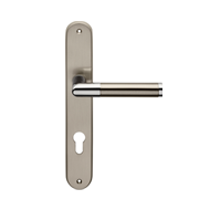 Karina Door Lever Handle on Plate - Mat