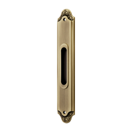 Lady Flush Door Handle - Bronze Finish