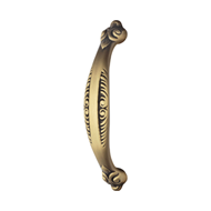 Lady Door Pull Handle - Bronze Finish -