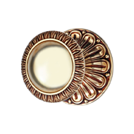 NINFA Brass Fixed Door Knob - 70mm - Fr