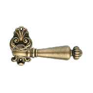 NINFA Brass Lever Handle on Rose - Pati