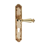 Ninfa Door Lever Handle on Small Plate 