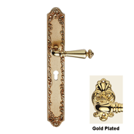 Ninfa Door Lever Handle on Small Plate 