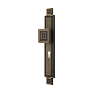 Opera Handle on Fixed Door Knob - 380MM