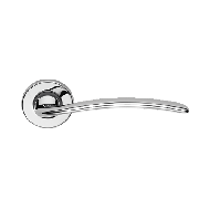 Piuma Lever Handle in Polished Chrome F