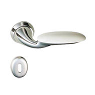 SBIANCO White Lever Handle On Rose in P
