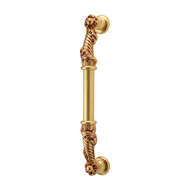 Rococò Door Pull Handle French Gold Fin