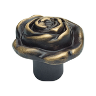 Rose Cabinet Knob - 30MM - Matt Bronze 