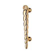 Shell Mesh Crystal Door Pull Handle  - 