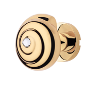 Shell Mesh Crystal Fixed Door Knob - 71