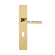 Sintesi Mesh Crystal Door Lever Handle 