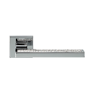 Sintesi Mesh Crystal Door Handle on Ros