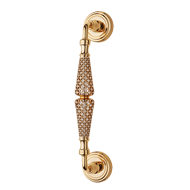 Sogno Door Pull Handle in Gold Plated F