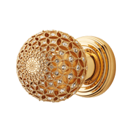 Sogno Crystal Fixed Door Knob - 55MM - 