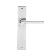 Stream Zincral  Door Lever Handle on Pl