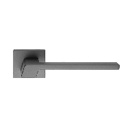 Stream Zincral Door Handle on Rose - Sa