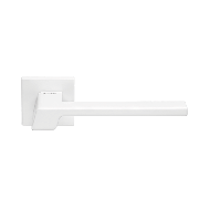 Stream Zincral Door Handle on Rose - Ma