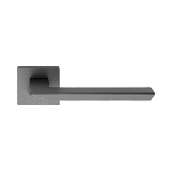 Trio Zincral Door Handle on Rose -  Sat