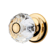 Veronica Fixed Door Knob - Polished Chr