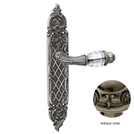 Door Lever Handle Set with key hole on 