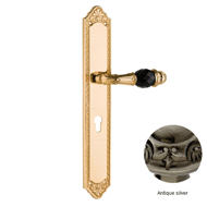 Classic Door lever handle set with key 