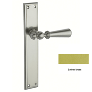 Door lever handles set on plates - Sati