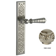 Door Lever Handles Set on Plates - Sati