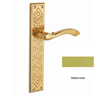 Door Lever Handles Set on Plates - Sati