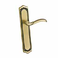 Door Lever Handle Set on Plate with yal