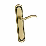 Door Lever Handles Set on Plates - Anti