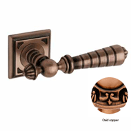 Door lever handle set on rose - Oxid Co