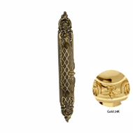 Door Pull Handle on Plate - 425MM - Gol