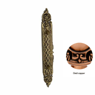 Door Pull Handle on Plate  - 425MM - Ox