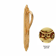 Door Pull handle on Plate - 425MM -  Sa