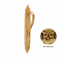 Door Pull handle on Plate  - 425MM - Ma