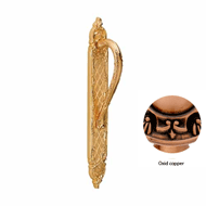 Door Pull handle on Plate  - 425MM -  O