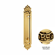 Door Pull handle on Plate  - 300MM -  G