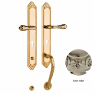 Entrance door set with keyhole euro pro